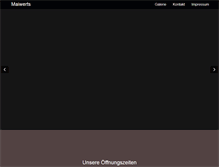 Tablet Screenshot of maiwerts.de